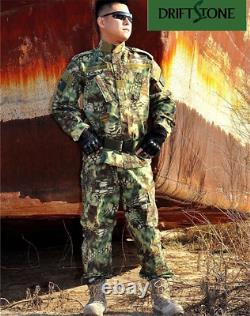 Tactical Uniform Camo Combat Uniform BDC Field Uniform Camouflage Set Jacket