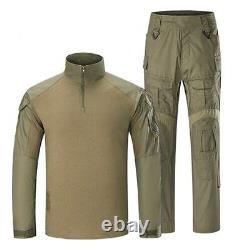 Tactical Uniforms Men Camouflage Military Clothing Sets Army Pant Combat Shirt