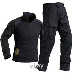Tactical Uniforms Men Camouflage Military Sets Army Suit Cargo Pant Combat Shirt