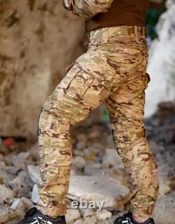 Tactical uniform Multicam suit Multicam military clothing camouflage set for the