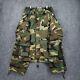 Tennier Industries Jacket Pants Set Men Small Green Camo Gore Tex Parka Cold/wet