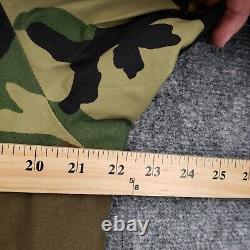 Tennier Industries Jacket Pants Set Men Small Green Camo Gore Tex Parka Cold/Wet