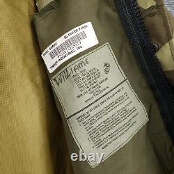 Tennier Industries Jacket Pants Set Men Small Green Camo Gore Tex Parka Cold/Wet