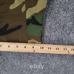Tennier Industries Jacket Pants Set Men Small Green Camo Gore Tex Parka Cold/Wet