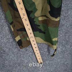 Tennier Industries Jacket Pants Set Men Small Green Camo Gore Tex Parka Cold/Wet