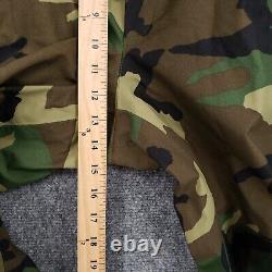 Tennier Industries Jacket Pants Set Men Small Green Camo Gore Tex Parka Cold/Wet
