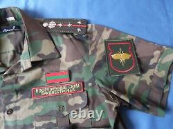 Transnistria, set of camouflage uniforms for a communications officer. Woman