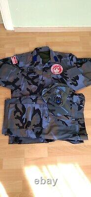 Turkish Airforce Blue Woodland camouflage uniform set L camo bdu1