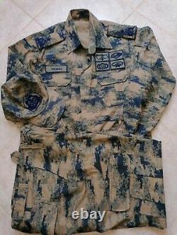 Turkish Airforce Generals digital camouflage uniform bdu camo set