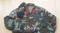 Turkish Army 2000s woodland camouflage uniform bdu camo set XL