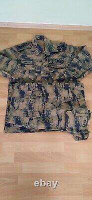 Turkish Army AIRFORCE genuine camouflage uniform set camo bdu