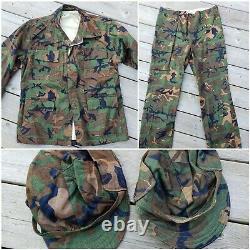 Turkish Army ERDL Camouflage Uniform Set WithHats Medium Regular