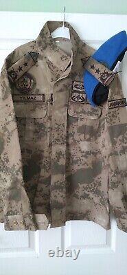 Turkish Army Gendermarie genuine Nco camouflage uniform set L camo bdu1