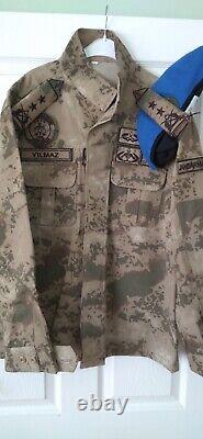 Turkish Army Gendermarie genuine Nco camouflage uniform set L camo bdu1