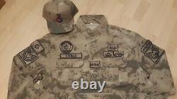 Turkish Army Gendermarie genuine Nco camouflage uniform set XL camo bdu1