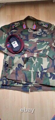 Turkish Army Gendermarie rare vintage col. Camouflage uniform set XL camo bdu