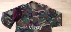 Turkish Army Gendermarie rare vintage col. Camouflage uniform set XL camo bdu