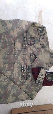 Turkish Army General genuine specs camouflage uniform set L camo bdu1