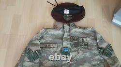 Turkish Army specs genuine Nco camouflage uniform set 48 camo bdu1