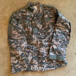 UNIFORM SET US Military Issued Army Combat Camouflage Jacket and Pants