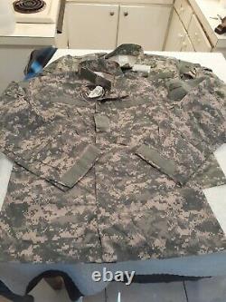 USA Military Issue Digital Camouflage CARGO army uniforms 2 new set med reg long