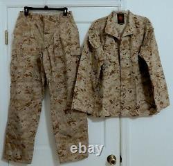 USMC Desert Marpat Camouflage Set Size Medium/Short