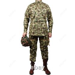 USMC M42 Tactical Jacket Pants Set Duck Hunter Camo Paratrooper Uniform Cosplay