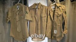 USMC Marine Corps Dress Shirt Uniform Jacket Camo Set Lot Collectors 39R