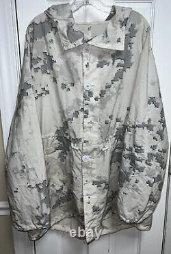 USMC Parka and Trousers Set, Snow MARPAT Camouflage, sz Small Regular