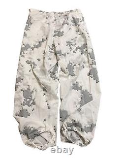 USMC Snow MARPAT Camouflage Overwhites Set, Pants & Parka, Small Regular