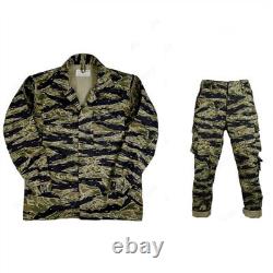 USMC Tropical Jungle Jacket Trousers Tiger Stripe Mens Combat Training Suit