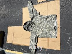 USMS Tactical Cold Weather Parka & Waterproof Camouflage Pants Set Size Medium