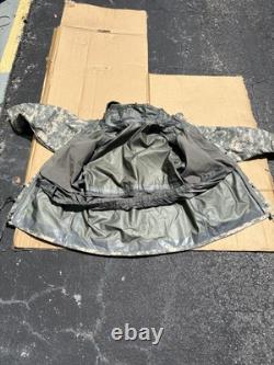 USMS Tactical Cold Weather Parka & Waterproof Camouflage Pants Set Size Medium