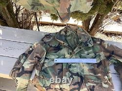 US Army Field Jacket (BDU) Camouflage. Set (2)