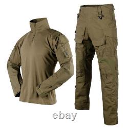US Army Men's Tactical Military G3 Special Forces Uniforms Combat Sets Hunting