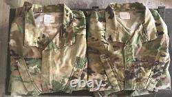 US Army OCP Operational Camouflage ACU Uniform 2 Sets Top & Bottom Medium Reg
