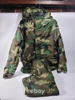 US MILITARY Parka Cold Weather Camouflage & Trousers Set. Tenn. Apparel Corp. C