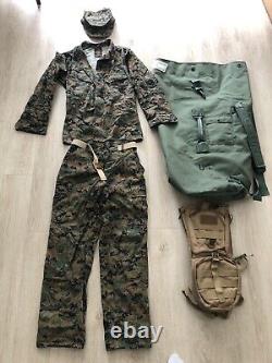 US Military Marines Uniform Set Size XS