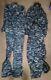 Us Navy Nwu Type 1 Blue Digital Camouflage Blueberry Uniform Set With Foul Weather