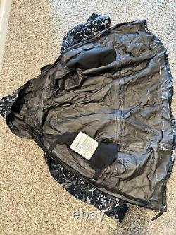 US Navy Hood Jacket Trousers Set USN Digital Camo Work Parka Mens Small Regular