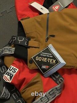 US Ski Team Official Uniform Mens Spyder Jacket And Pants Set Gore-Tex 2022