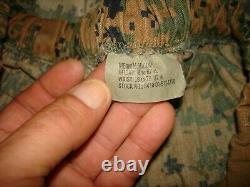 U. S. Marine Maternity Woodland MARPAT Camouflage Uniform Set MED. REG
