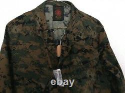 U. S. Marine Maternity Woodland MARPAT Camouflage Uniform Set Name MADRID S-Reg