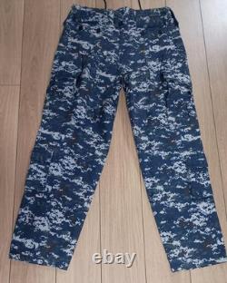 U. S. Navy Camouflage Combat Uniform Digital Top And Bottom Set Vacuum