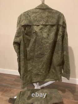 Ukraine War Captured Russian Army / DPR Summer EMR Camo Uniform Set with Cap