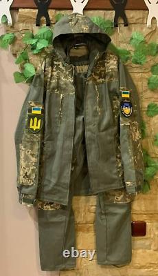 Ukrainian combat suit GORKA, Jacket pants uniform of Ukrainiane Pixel mm 14