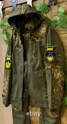 Ukrainian combat suit GORKA, Jacket pants uniform of Ukrainiane Pixel mm 14