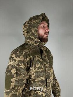 Ukrainian tactical suit Gorka insulated with fleece camouflage UA MM-14 Pixel