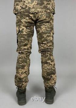 Ukrainian tactical suit Gorka insulated with fleece camouflage UA MM-14 Pixel