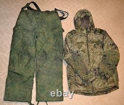 Ukrainian war Russian winter camouflage uniform set #1